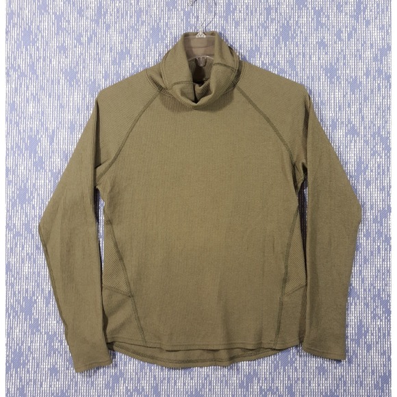 Kuhl Sweaters - Kuhl Sweater Womens Medium Green Knit Outdoor Hiking Pullover